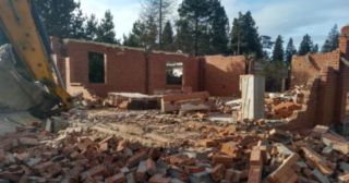 Демонтаж 1 этажного дома Зима, цена от 1624 руб.